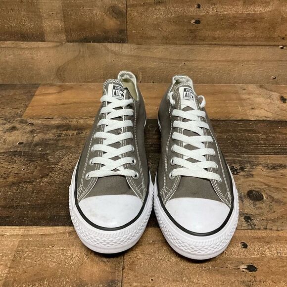 Men's Converse Chuck Taylor Low Tops, Gray, 10 D - Picture 2 of 6